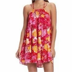 ROXY Women’s Evening Breeze Printed Dress Size Large